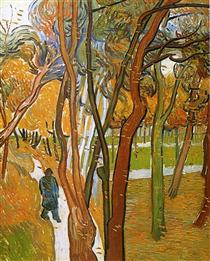 The Walk - Falling Leaves - Vincent van Gogh