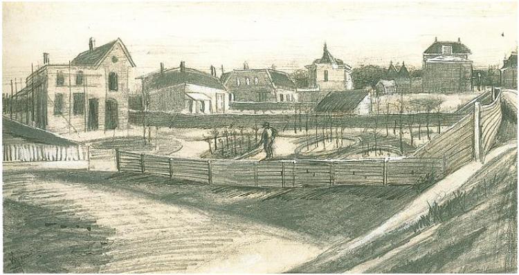 Van Stolkpark, 1882 - 梵谷