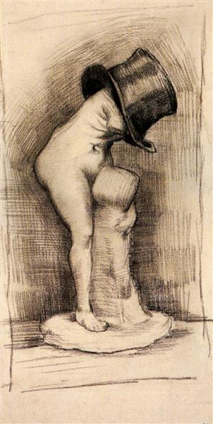 Венера у високому капелюсі, c.1887 - Вінсент Ван Гог