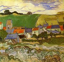 View of Auvers - Vincent van Gogh