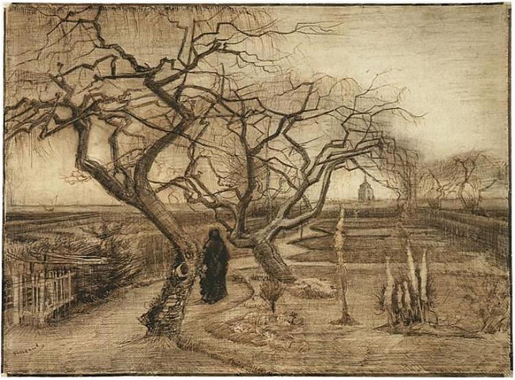 Winter Garden, 1884 - Винсент Ван Гог