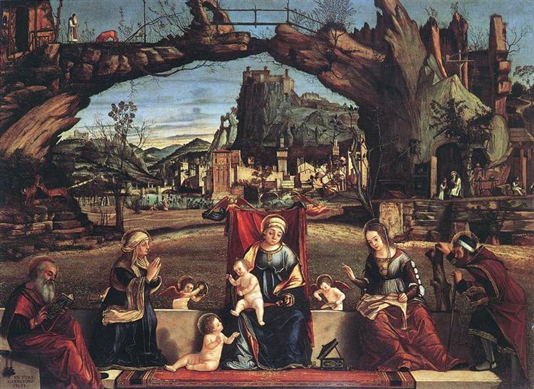 Holy Conversation, c.1505 - Вітторе Карпаччо