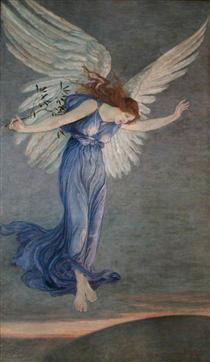 The Angel of Peace - Walter Crane