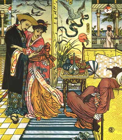 The Frog Prince and other stories, 1874 - Walter Crane