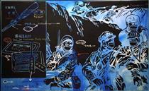 Aesthetics of War – Blue No. 3 - Wang Guangyi