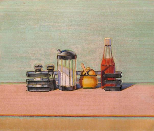 Caged Condiments, 2000 - Wayne Thiebaud