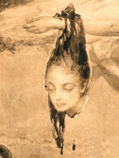 Daughter of Cairo (detail) - Wilhelm Kotarbinski