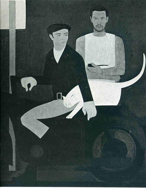 The Three Brothers, 1964 - Will Barnet