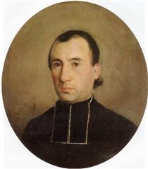 Portrait d'Eugène Bouguereau, oncle de l'artiste - William Bouguereau