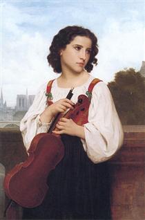 Alone in the world - William-Adolphe Bouguereau