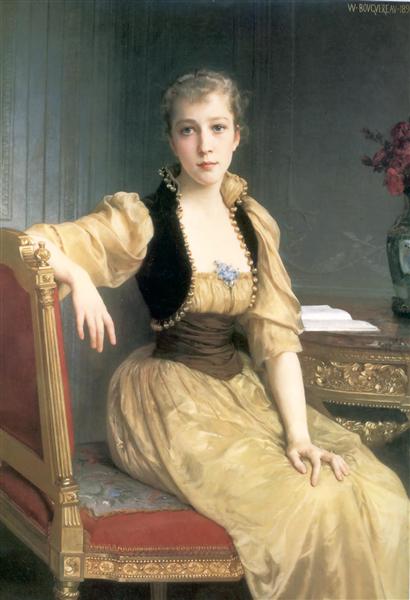 Lady Maxwell, 1890 - Вильям Адольф Бугро