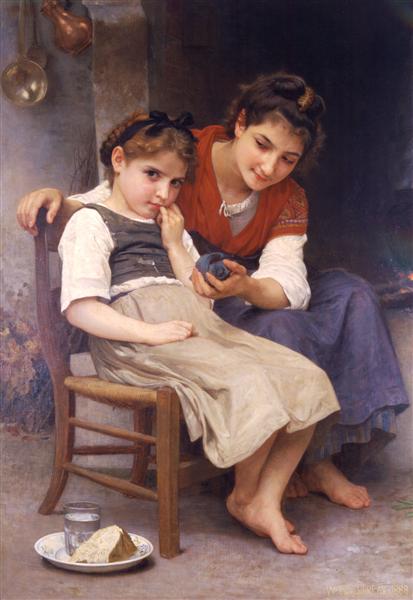 Little sulky, 1888 - William Adolphe Bouguereau