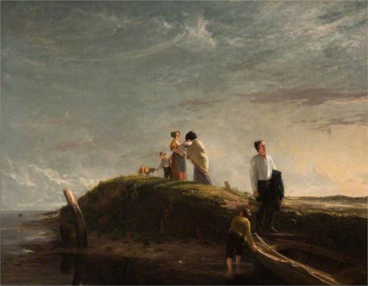 The Reluctant Departure, 1815 - William Collins