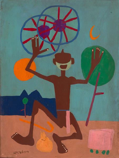 Ezekiel Saw the Wheel, 1945 - Вільям Джонсон