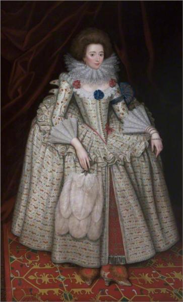 Mary Curzon (1585–1645), Countess of Dorset, 1776 - Уильям Гамильтон