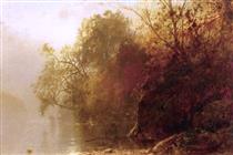 Autumn on the Lake - William Hart