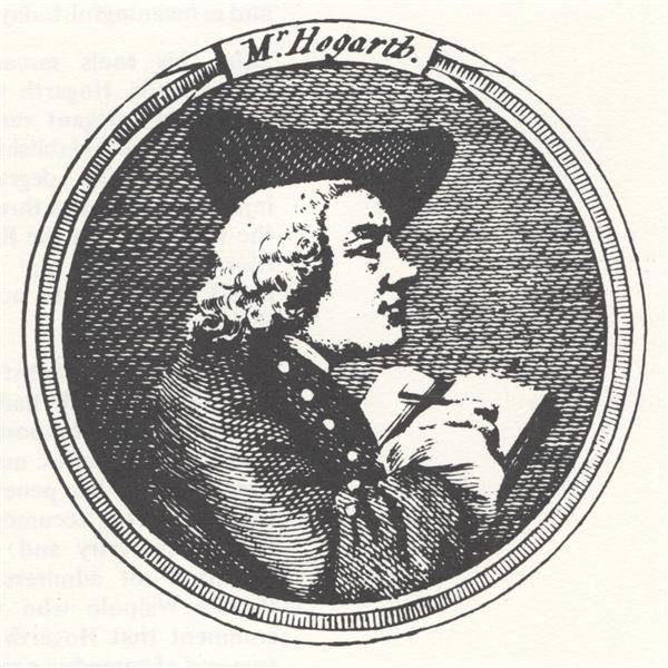 Self portrait (from the Gate of Calais) - William Hogarth