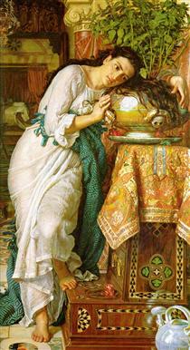 Isabella and the Pot of Basil - William Holman Hunt