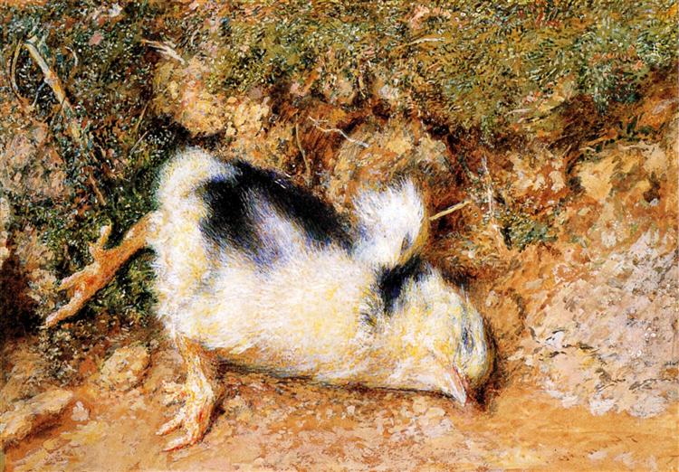 John Ruskin's dead chick - Вільям Голман Хант