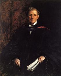 Portrait of President William Waugh Smith - Уильям Меррит Чейз
