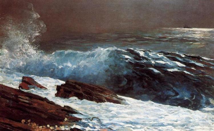 Sunlight on the Coast, 1890 - Уинслоу Хомер