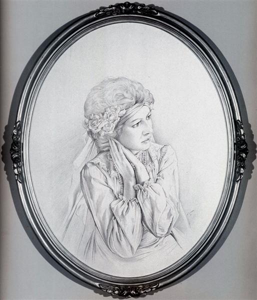 Portrait of Malyra - Войцех Сюдмак