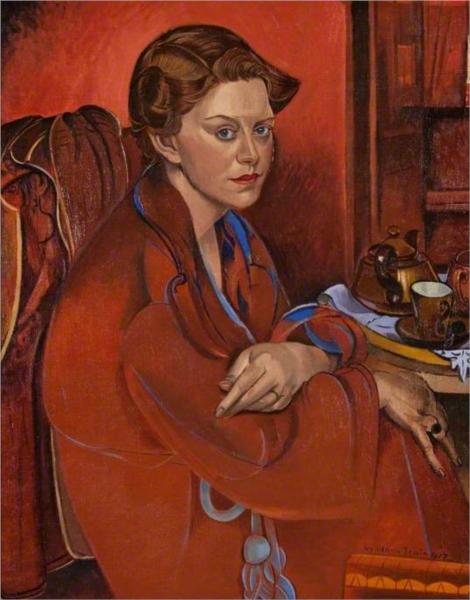 Froanna, the Artist's Wife, 1937 - Wyndham Lewis