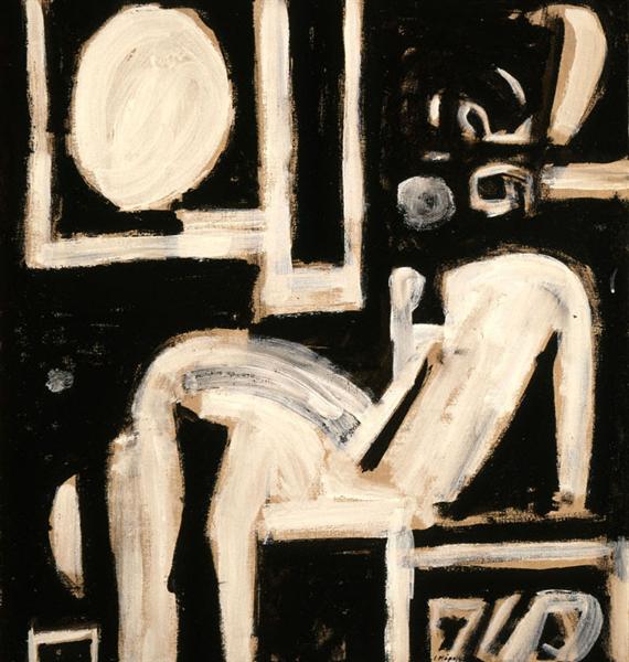 Funeral Composition VII, 1963 - Yiannis Moralis