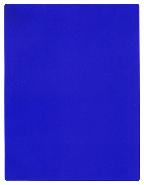 International Klein Blue - Yves Klein