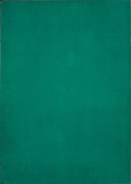 Monochrome vert, 1957 - Ів Кляйн