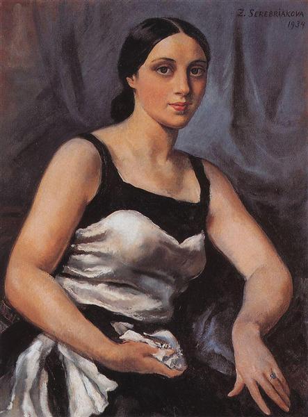 Elena Braslavskaya, 1934 - Zinaida Serebriakova