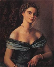 Helene de Rua, Princess Jean de Merode - Zinaida Serebriakova
