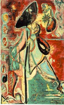 Moon Woman - Jackson Pollock