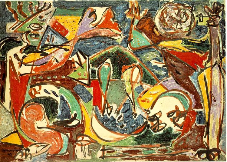 The key, 1946 - Jackson Pollock
